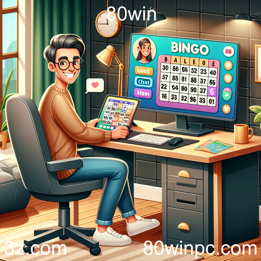 A Diversão do Bingo Online no 80win